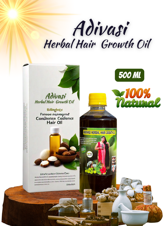 500 ml Adivasi herbal growth hair oil